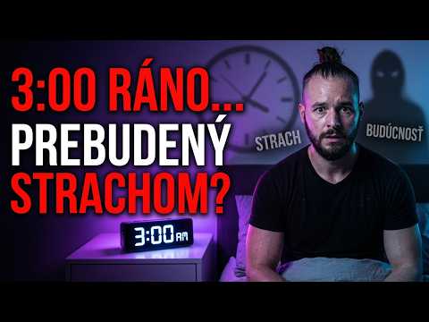 Keď sa budíš o 3:00 ráno, telo ti chce povedať toto